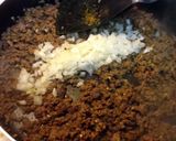 A picture of step 2 of Stuffed Zucchini.