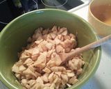 A picture of step 3 of Apple Crisp.