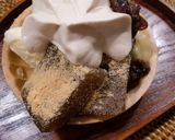 A picture of step 8 of Chewy-Thick and Genuine Warabi Mochi.