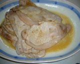 A picture of step 3 of Oil-free and Healthy Pan-Fried Ginger Pork.