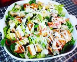 صورة لخطوة 5 من وصفة سلطة سيزر 🍞 🥬