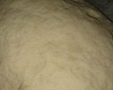 A picture of step 3 of Pizza dough with yogurt.