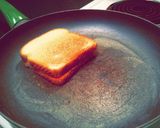 A picture of step 4 of Complicated grill cheese sandwich.
