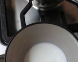 A picture of step 2 of My Peachy Custard and Whipped Cream 😀.