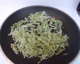 A picture of step 3 of For Bento or Rice Balls--Stir-Fried Daikon Radish with Ao-nori.