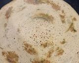 A picture of step 3 of Besan dosa.
