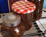 A picture of step 7 of Vickys Caramelized Pear Jam with Variations, GF DF EF SF NF.