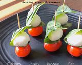 Hình bước làm 1 của món Salad phô mai Mozzarella