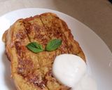 A picture of step 7 of Cafe Latte French Toast.