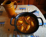 Foto del paso 13 de la receta: Guiso de mollejas con patata al vino blanco