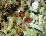A picture of step 2 of Salad with ground meat.