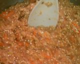 A picture of step 2 of Qunioa & Flax Seed Cabbage Rolls.