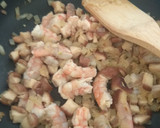 Foto del paso 3 de la receta: Spaguetis cremosos con langostinos y shiitakes