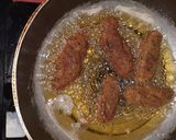 A picture of step 2 of Chicken roll kebab.