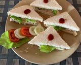 ব্রেড চিকেন স্যান্ডউইচ(Bread chicken sandwich recipe in Bengali) রেসিপির ধাপ 5 ছবি