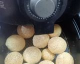 A picture of step 1 of Pani Puri Shots in air fryer.
