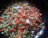 Foto del paso 1 de la receta: Burritos🌯 de frijol y arroz🍚con vegetales🥗!!!