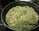 A picture of step 4 of Quick Cheese Cream Risotto.