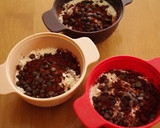 A picture of step 1 of Super Simple 3-Minute Double Chocolate Cake.