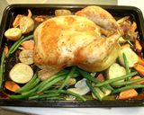 A picture of step 5 of Roasted Whole Chicken With Gravy.
