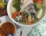 Hình bước làm 3 của món Canh ngót cá dĩa