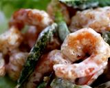 A picture of step 8 of Plump and Firm Shrimp with Ginger Mayonnaise Sauce.