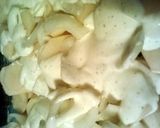 A picture of step 4 of Angel's cheesy potatoes....