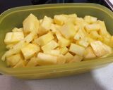 Foto del paso 1 de la receta: Sorbete de piña al cava