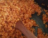 A picture of step 1 of Red split Lentils.