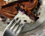 Foto del paso 8 de la receta: 💜🥞Pancakes de banana, cacao y moras 🥞 Sin azúcar añadida, naturalmente endulzados 🥞💜