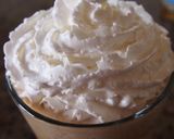 A picture of step 4 of Starbucks-style Caramel Frappuccino.