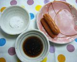 A picture of step 1 of Teriyaki Ham.