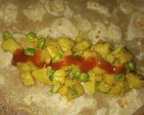 তরকারি স্টাফড রোল(Tarkari stuffed role recipe in Bengali) রেসিপি ধাপ - 5 ছবি