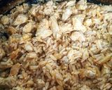 Egyszerű rizses hús csirkemellből recept fázis 6 fotója