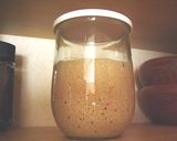 A picture of step 5 of Fizzy Bread Starter using Natural Leaven.