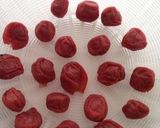 A picture of step 6 of Subtly Sweet Semi-Dried Umeboshi.