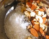 A picture of step 2 of Garden Cress seed (aliv) Halwa.