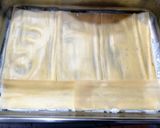 A picture of step 5 of Salmon, Zucchini, and Leek Lasagna.