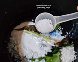 Foto langkah ke 3 dari resep Nasi Uduk Bunga Telang.