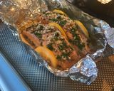 A picture of step 6 of Honey Lemon Salmon.
