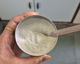 A picture of step 1 of Soya chunks Aloo Posto.