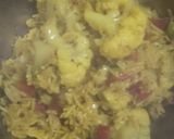 A picture of step 3 of Veg Biryani.