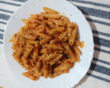 चीज़ी रेड साॅस पास्ता (cheesy red sauce pasta recipe in hindi) रेसिपी चरण 1 फोटो