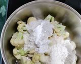 A picture of step 2 of Gobhi (Cauliflower) Manchurian.