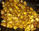 A picture of step 13 of Masala fry sweet potatoes.