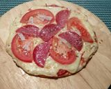 Foto del paso 5 de la receta: Pizza fácil en masa de tortillas