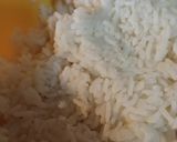 A picture of step 1 of Stir Fried Breakfast Rice.
