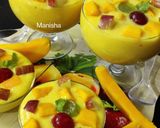 A picture of step 9 of Mango Fruit Custard (Party Food).