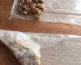 Foto del paso 4 de la receta: Samosas de filo con relleno de carne.(Μεζές= tapa).. y versión vegetariana