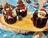 Une image de l'étape 4 de Sucette chocolat Noël.
